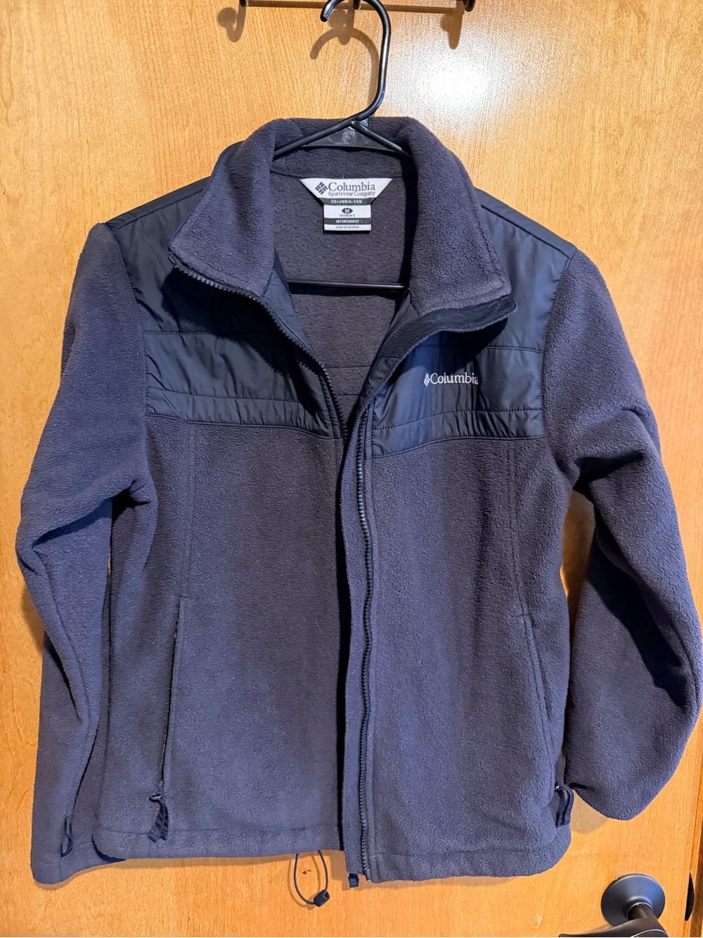 Columbia Interchange Fleece Jacket, women’s size M